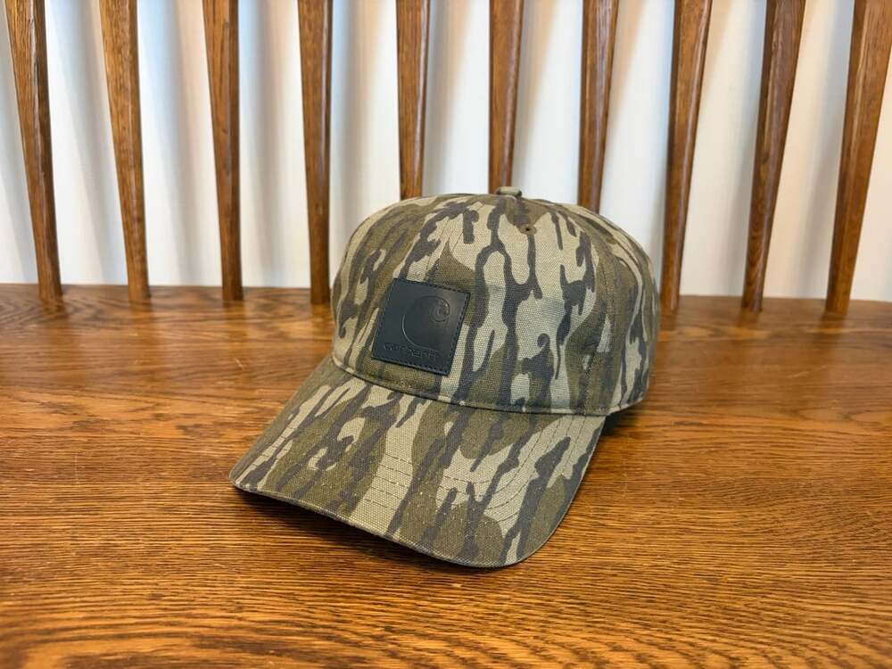 Carhartt Camouflage Baseball Hat Cap Mossy Oak Break-Up